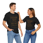 Cedar Key Graphic Tee, Unisex Shirt, Perfect for Beach Lovers, Vacation Souvenir, Casual Wear, Gift for Travelers