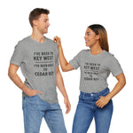 Key West & Cedar Key Adventure Tee - Fun Travel Shirt for Beach Lovers, Vacation Tee, Gift for Travelers, Unisex Graphic Tee