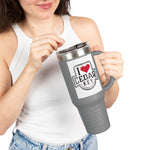 I Love Cedar Key Insulated Travel Mug | 40oz | Perfect for Beach Lovers, Outdoor Adventures, Gifts, Road Trips, Summer Travels