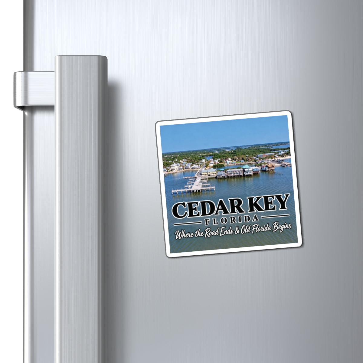 Cedar Key Florida Magnet | Dock Street Old Florida Souvenir