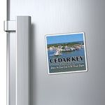 Cedar Key Florida Magnet | Dock Street Old Florida Souvenir