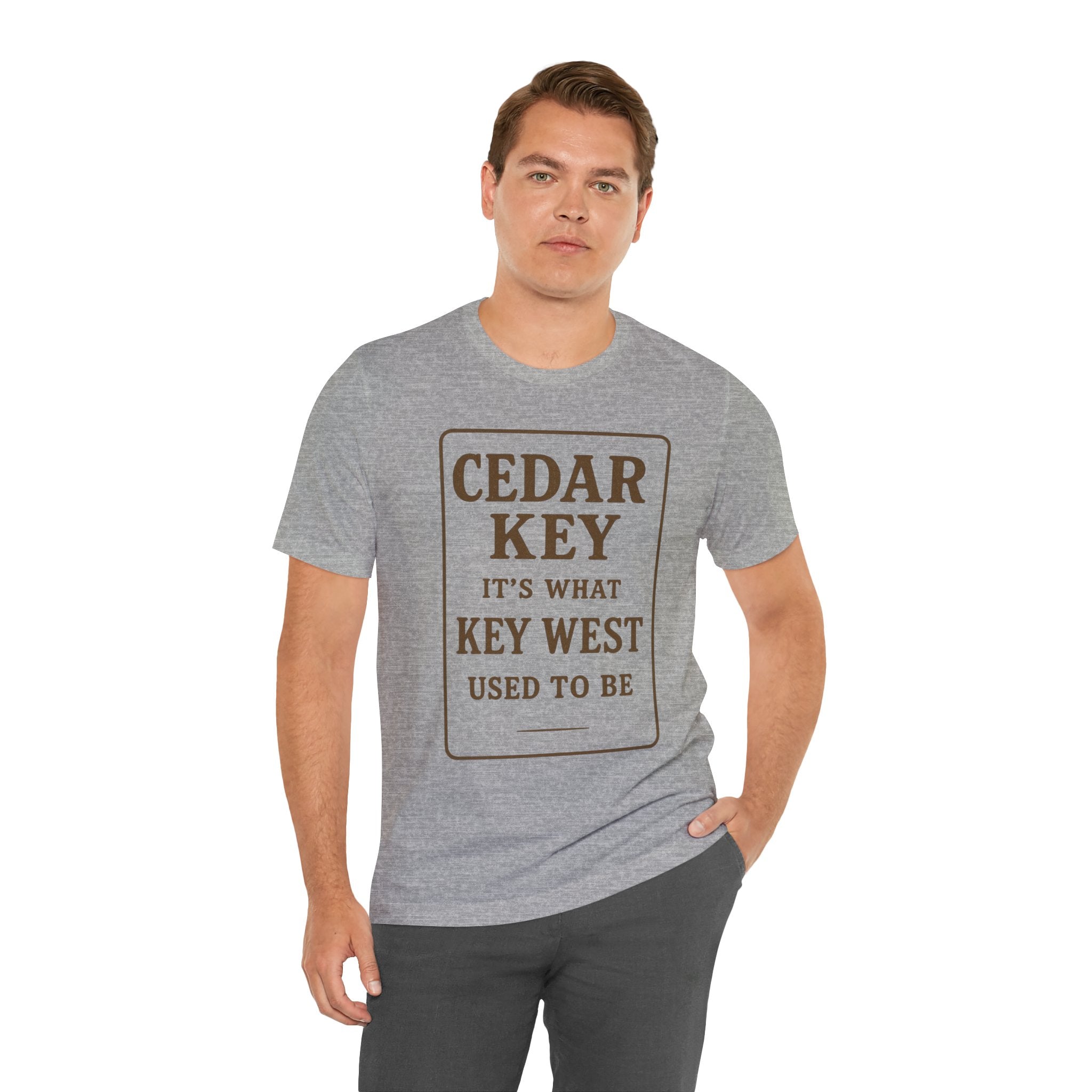 Cedar Key Graphic Tee, Unisex Shirt, Perfect for Beach Lovers, Vacation Souvenir, Casual Wear, Gift for Travelers