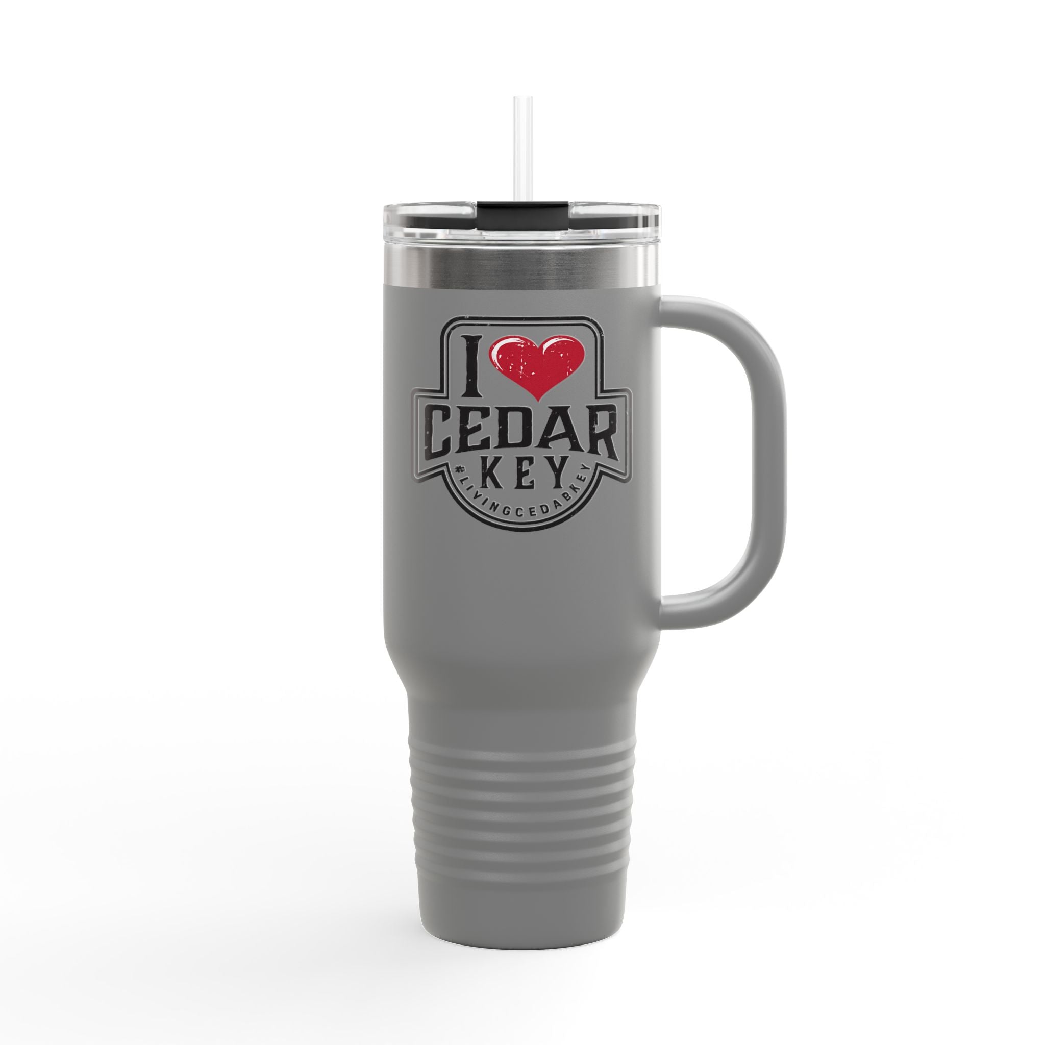 I Love Cedar Key Insulated Travel Mug | 40oz |