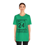 Cedar Key Route 24 Florida T-Shirt