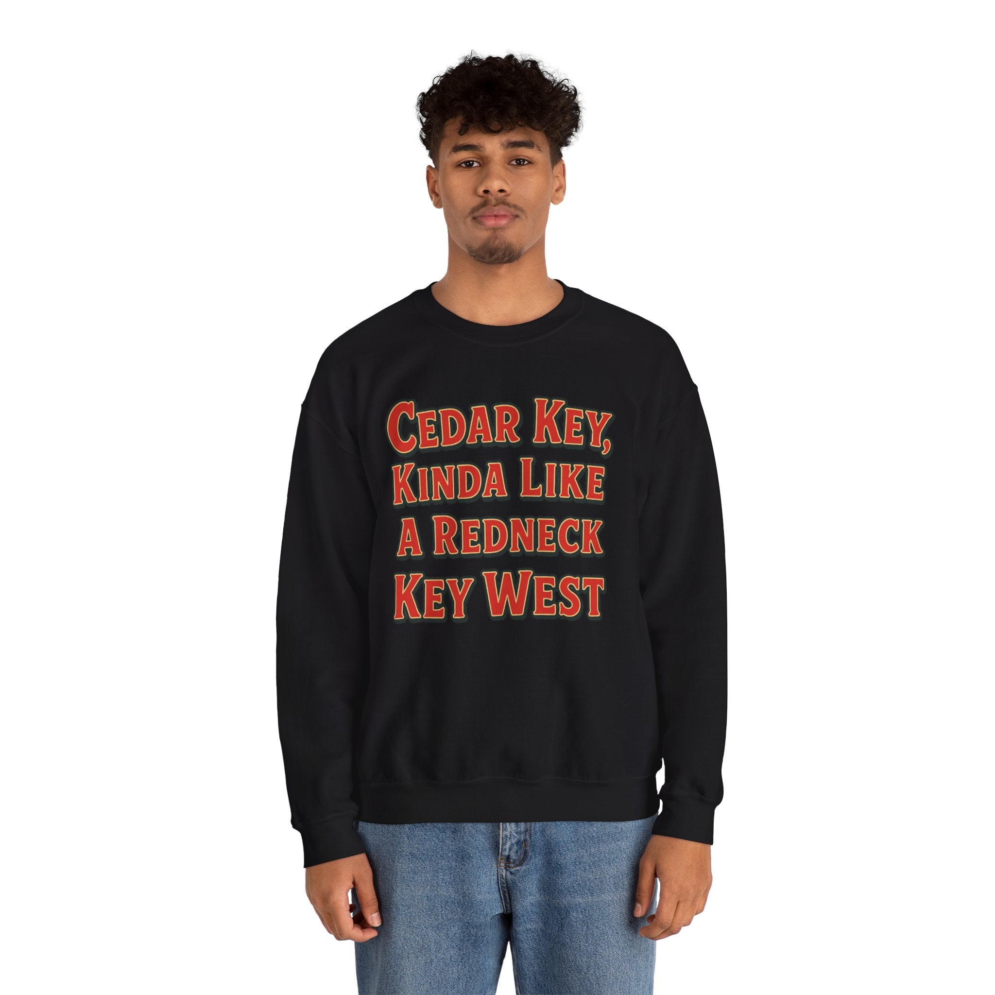 Cedar Key Redneck Vibes Crewneck Sweatshirt