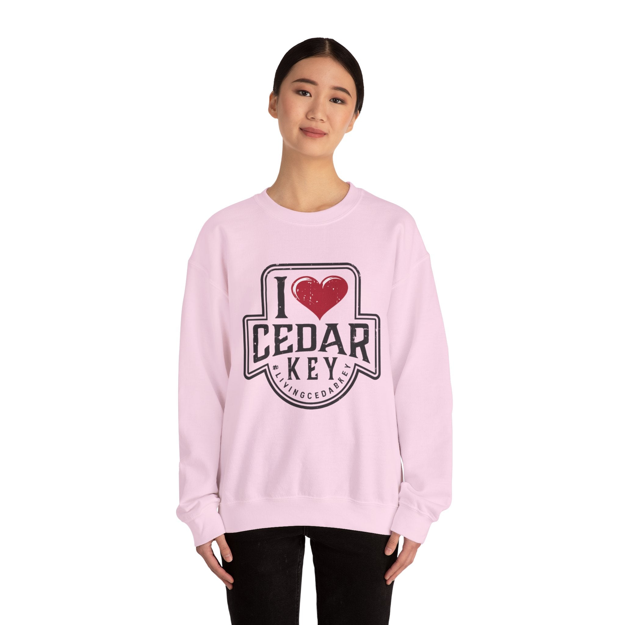 I Love Cedar Key Unisex Sweatshirt