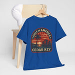 Cedar Key Gulf of America Retro Beach T‑Shirt
