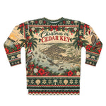 Christmas in Cedar Key Ugly Christmas Sweater | Vintage Florida