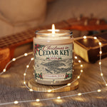 Christmas in Cedar Key 2026 Candle | Cinnamon Stick Scented Christmas Gift