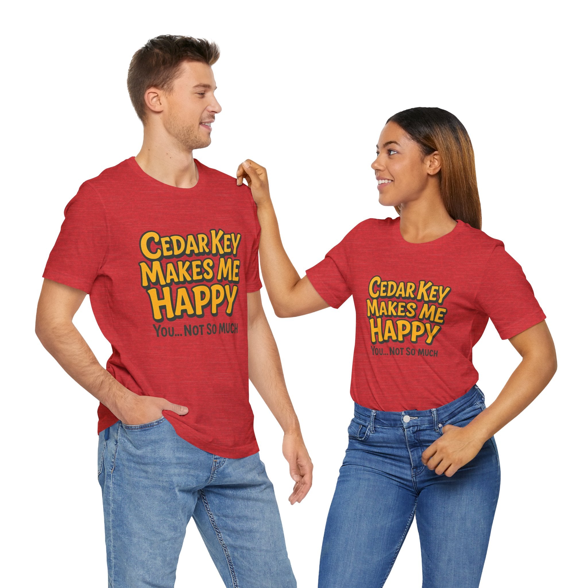 Cedar Key Makes Me Happy T-Shirt