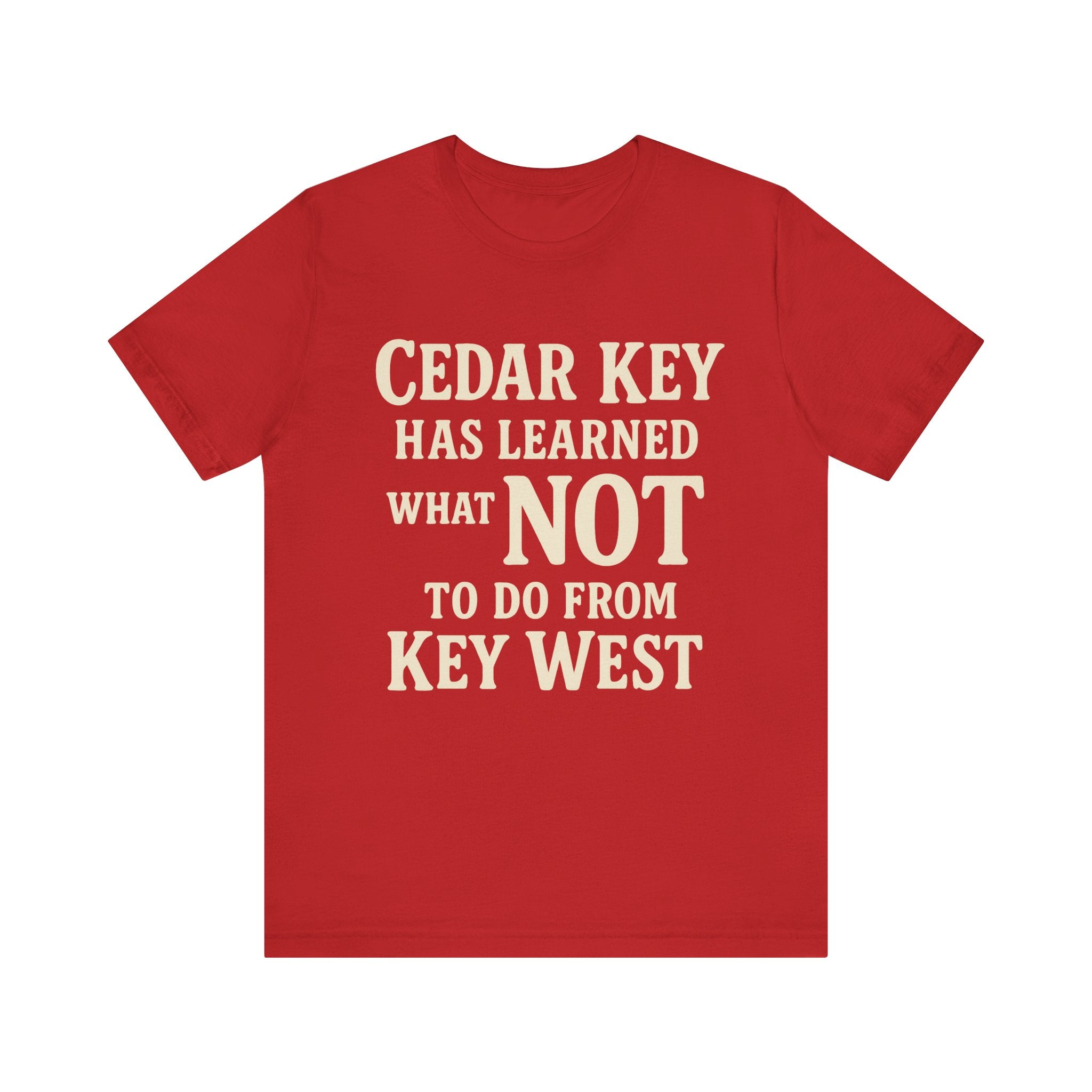 Cedar Key vs Key West T-Shirt