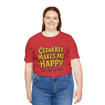 Cedar Key Makes Me Happy T-Shirt