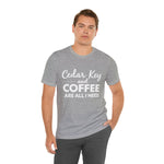 Cedar Key and Coffee T-Shirt
