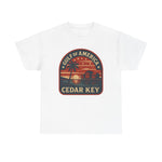 Cedar Key Gulf of America Retro Beach T‑Shirt