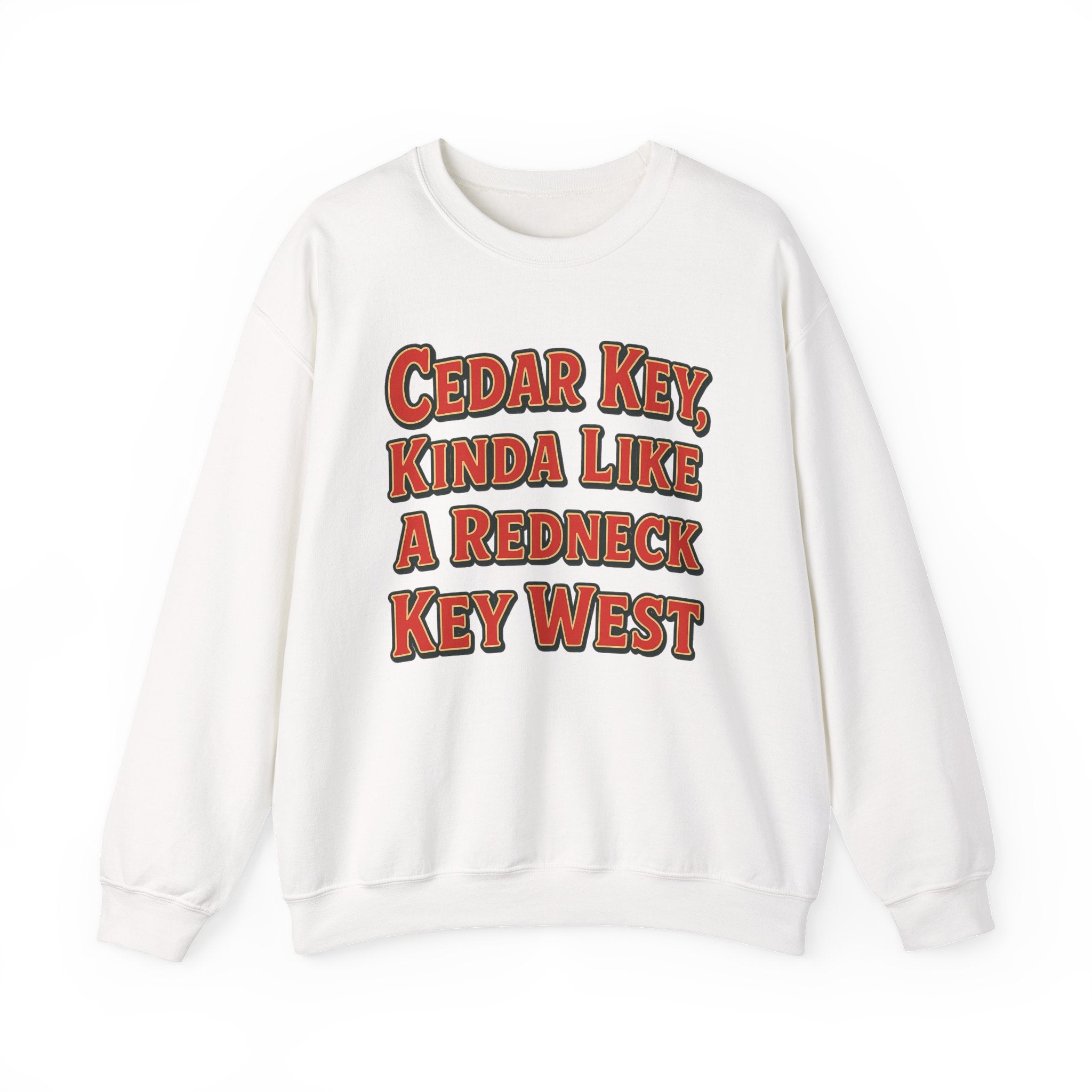 Cedar Key Redneck Vibes Crewneck Sweatshirt