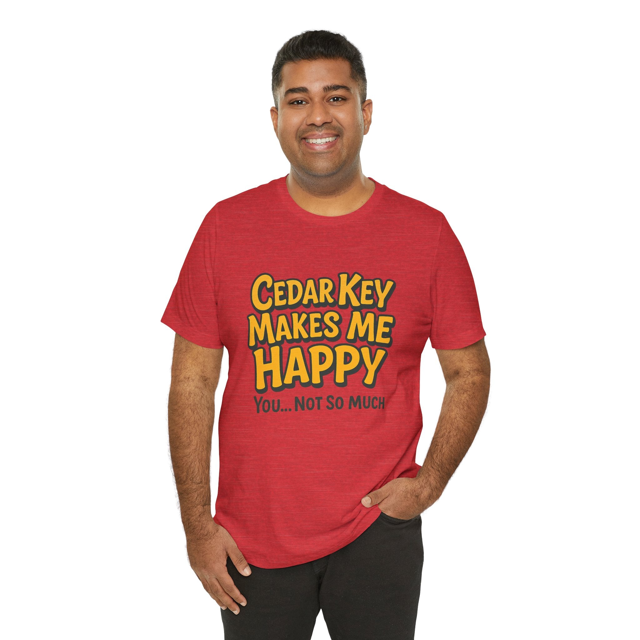 Cedar Key Makes Me Happy T-Shirt