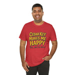 Cedar Key Makes Me Happy T-Shirt