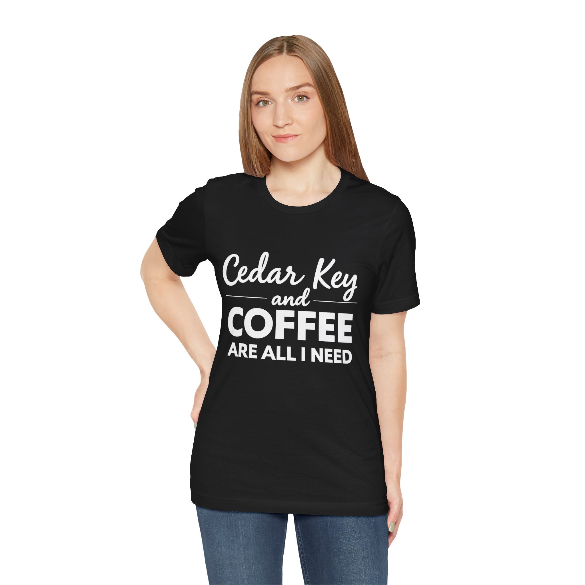 Cedar Key and Coffee T-Shirt
