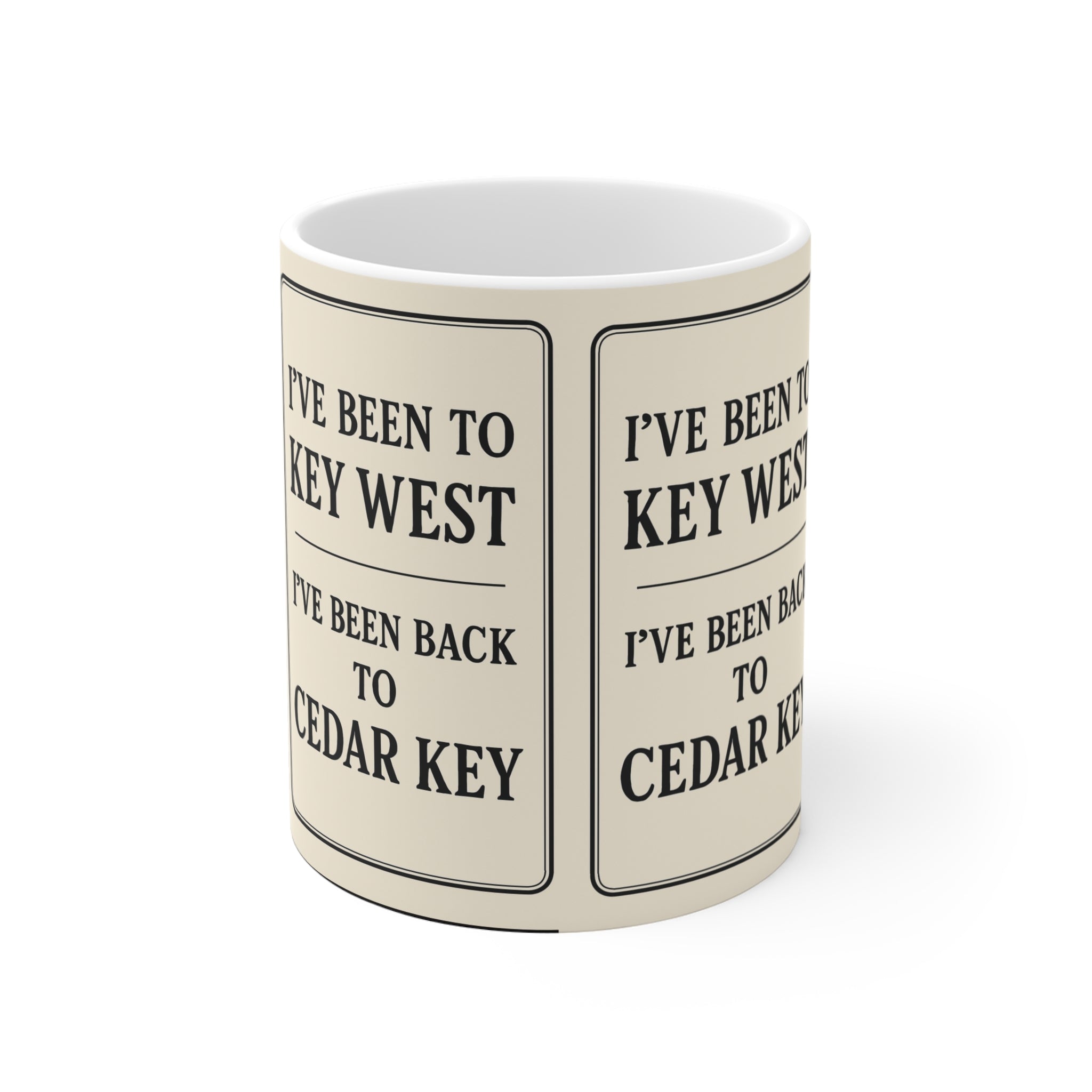 Souvenir Travel Mug, I've Been to Key West Coffee Cup, Gift for Travelers, Vacation Memories, Florida Trip