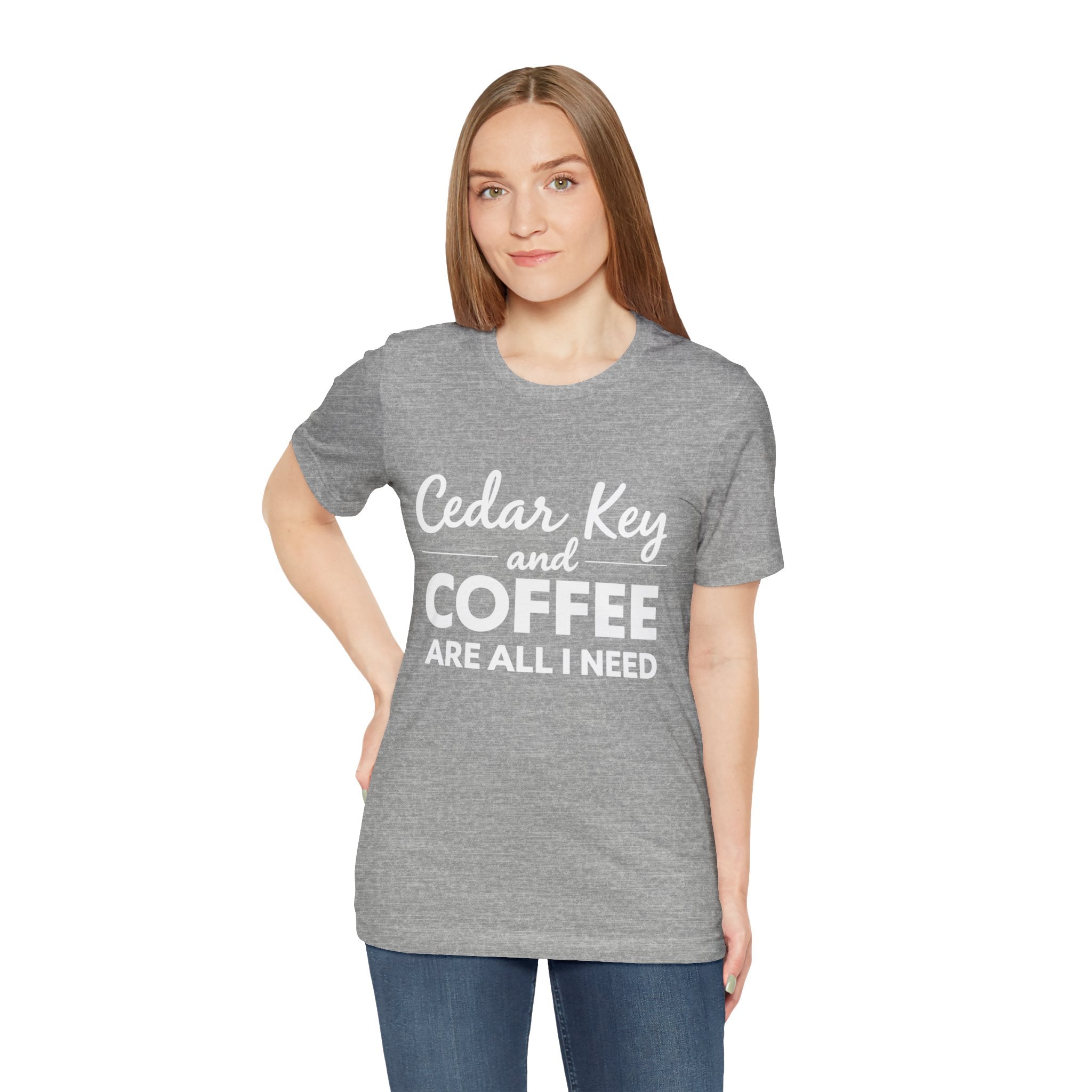 Cedar Key and Coffee T-Shirt