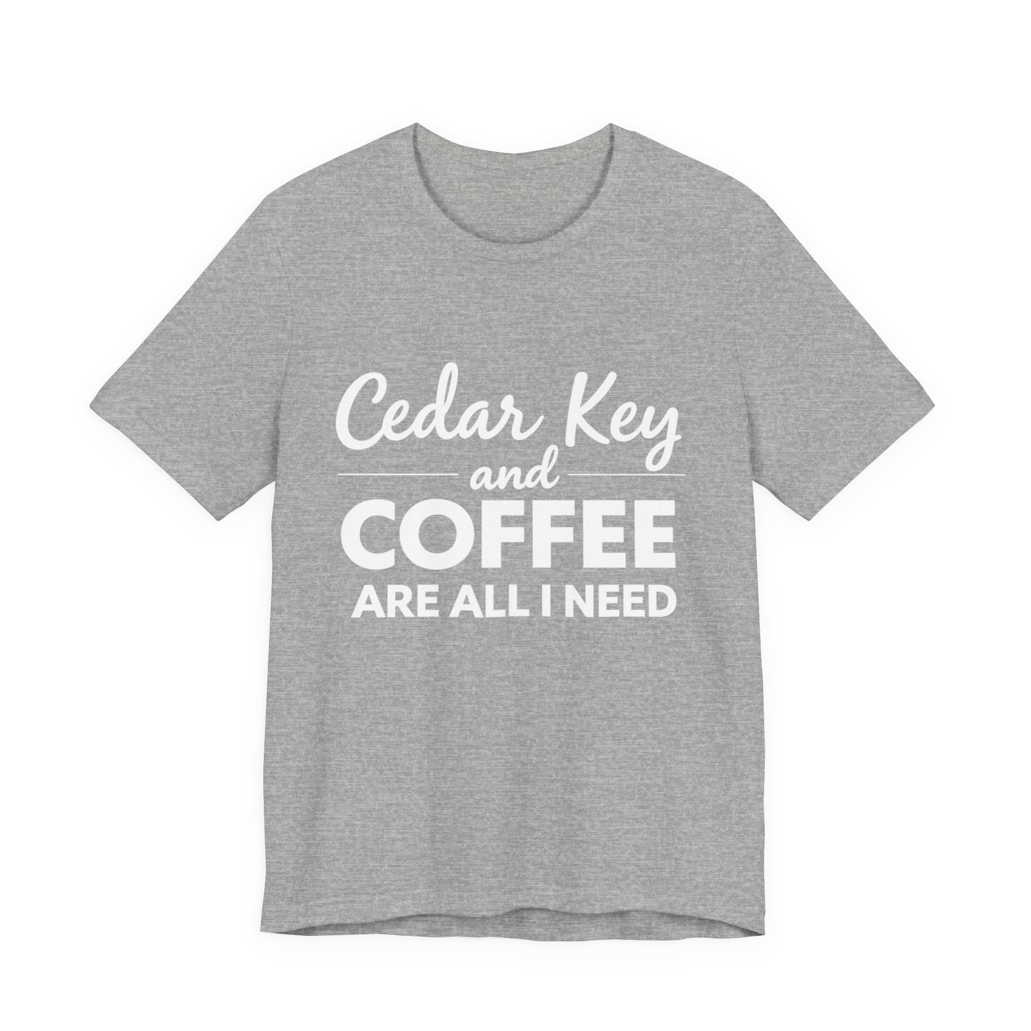 Cedar Key and Coffee T-Shirt