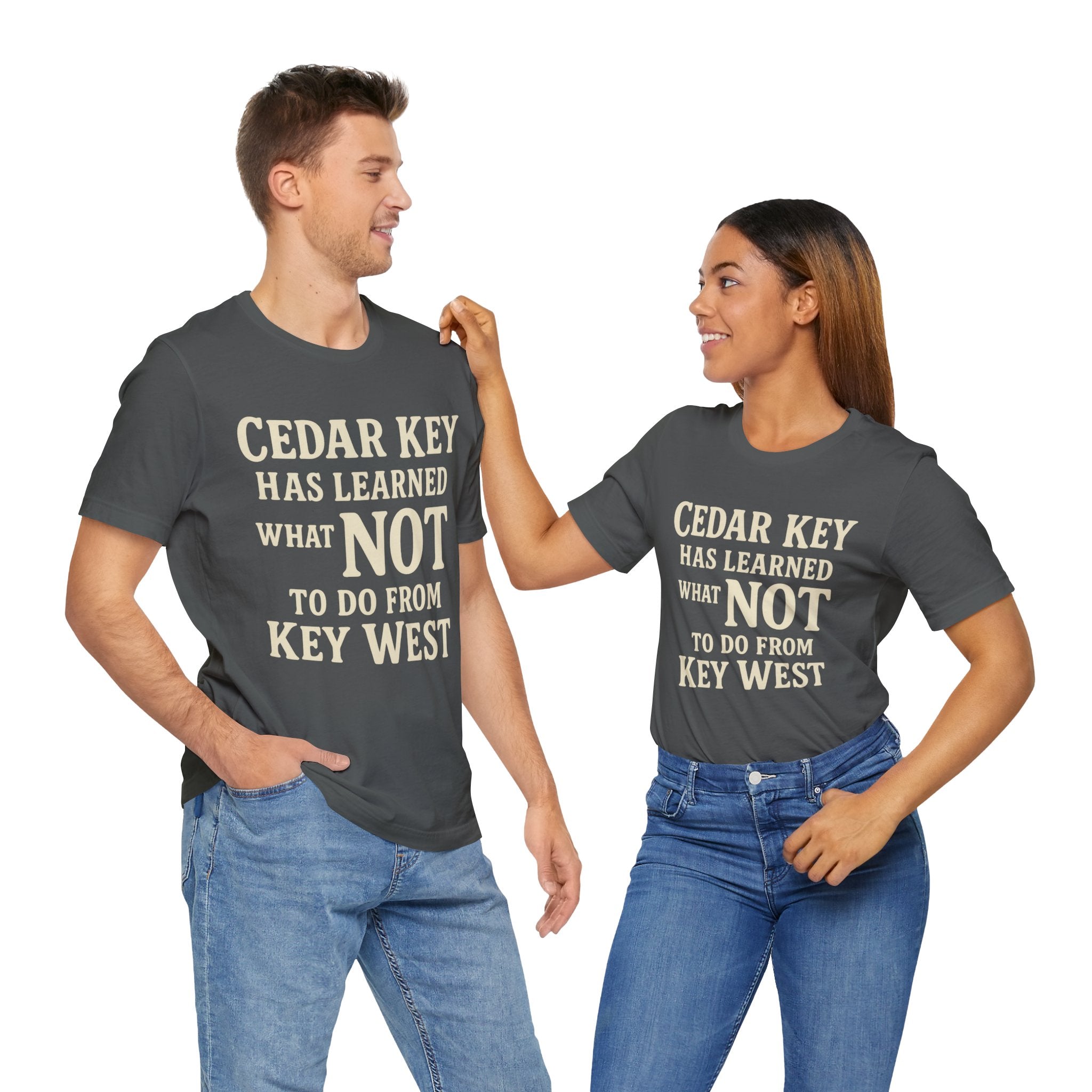Cedar Key vs Key West T-Shirt