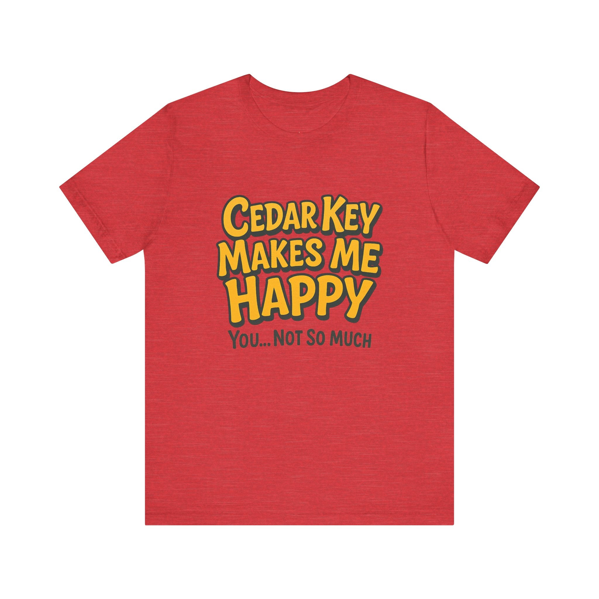 Cedar Key Makes Me Happy T-Shirt