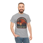 Cedar Key Gulf of America Retro Beach T‑Shirt