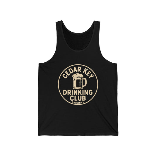 Cedar Key Drinking Club Unisex Tank Top