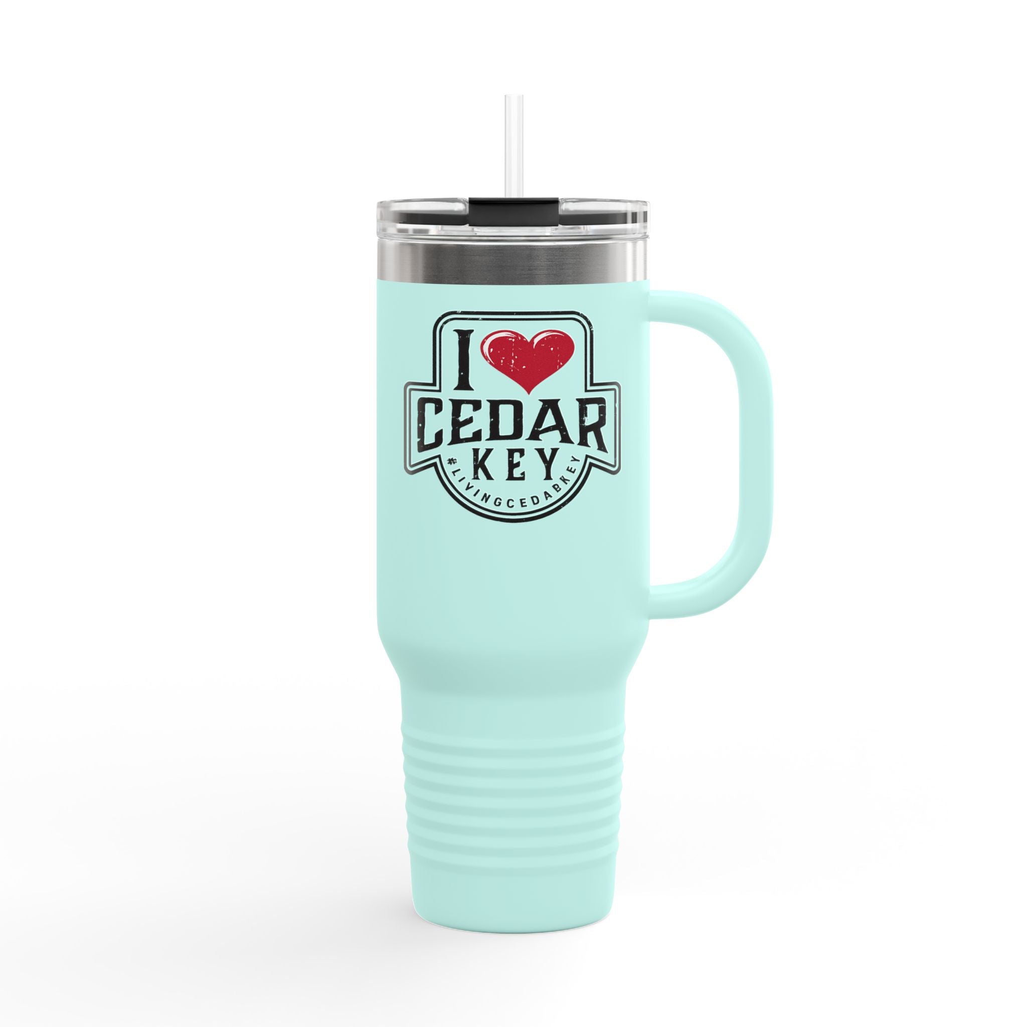 I Love Cedar Key Insulated Travel Mug | 40oz |