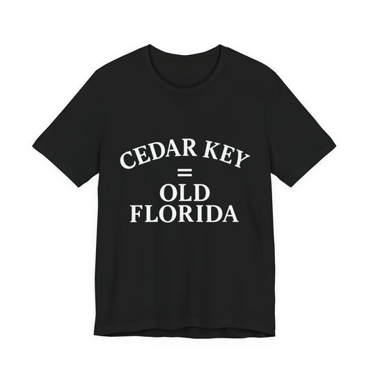 Cedar Key Old Florida Tee — Vintage Beach Town T-Shirt