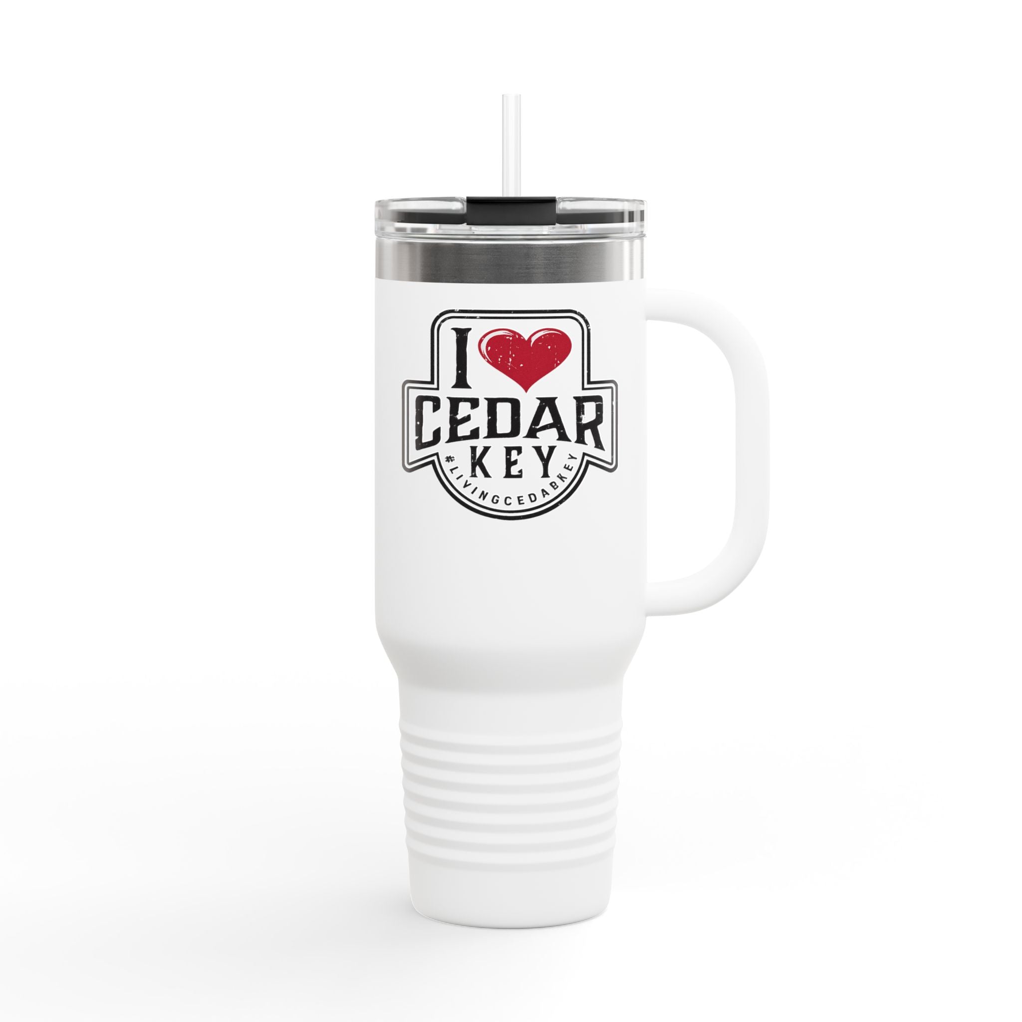 I Love Cedar Key Insulated Travel Mug | 40oz |