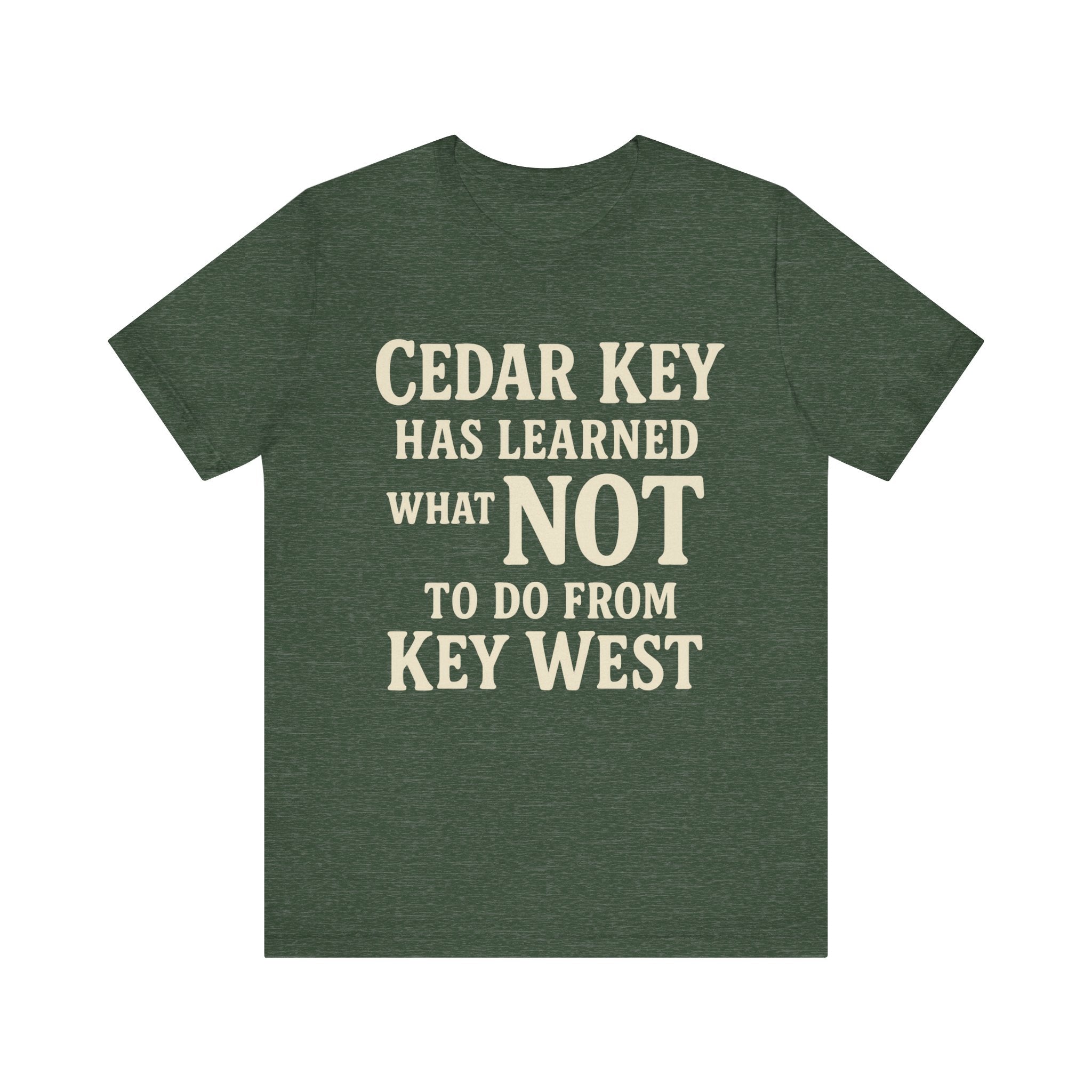 Cedar Key vs Key West T-Shirt