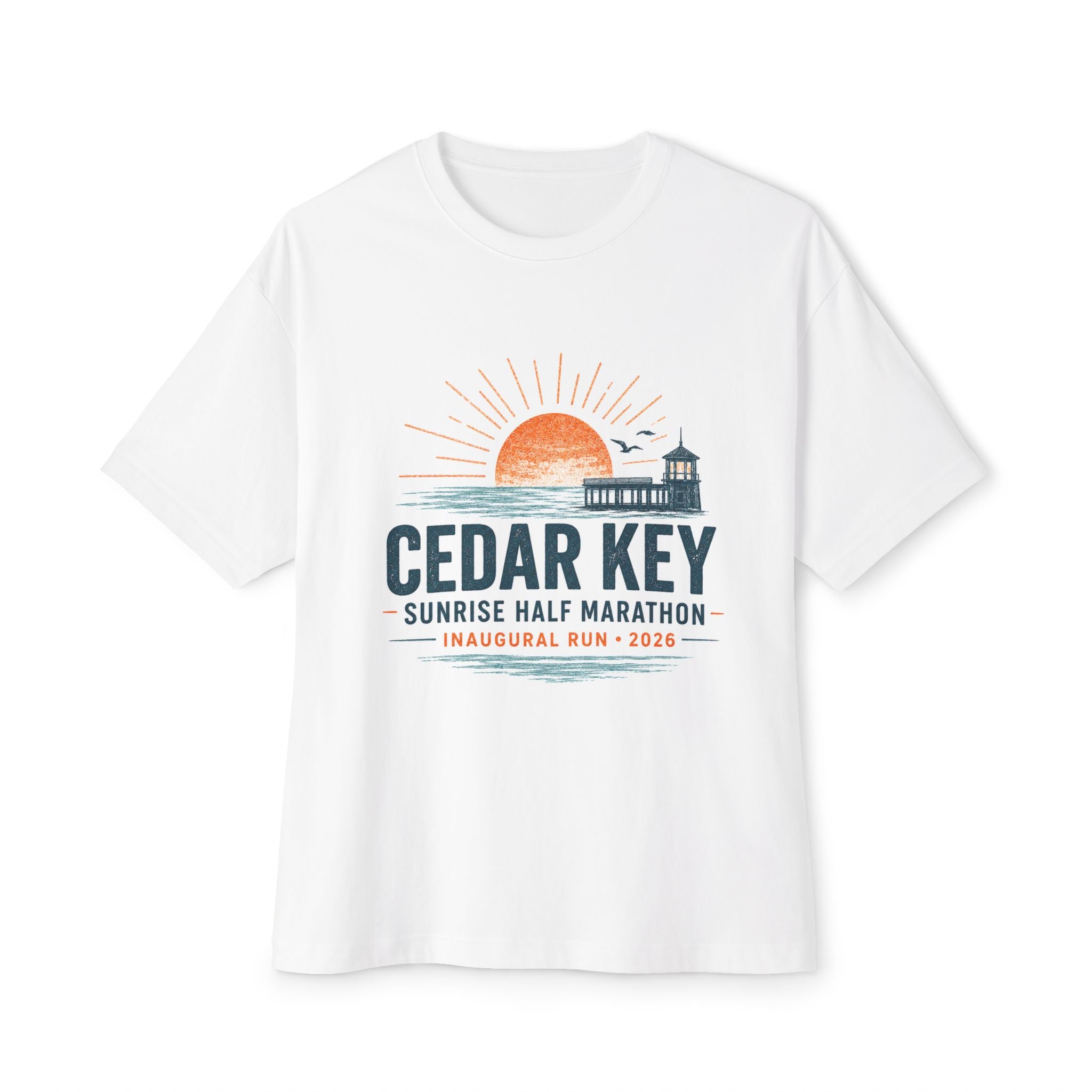 Cedar Key Sunrise Half Marathon Shirt | 2026 Founder’s Edition