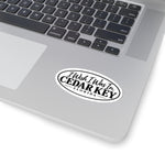 I Wish I Was in Cedar Key Sticker | Florida Souvenir Decal