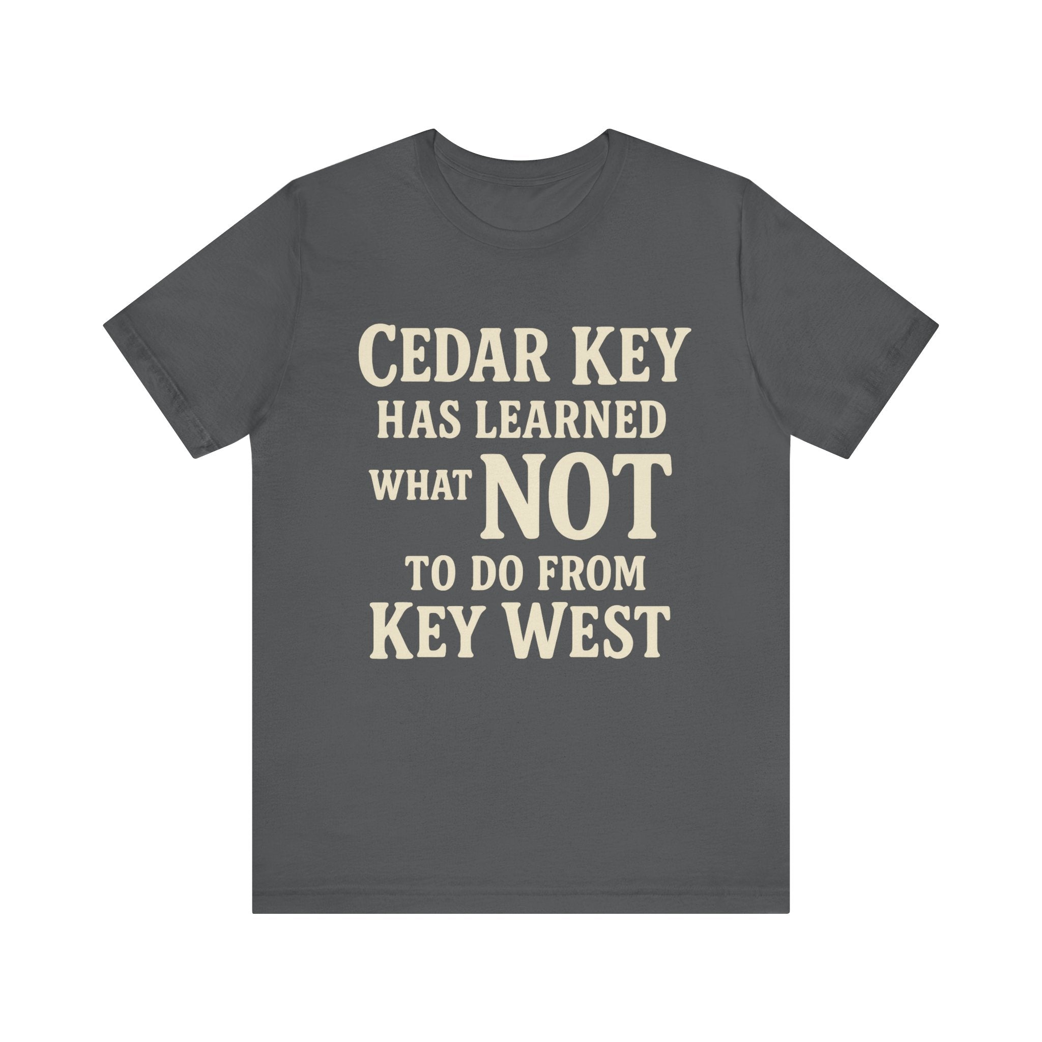 Cedar Key vs Key West T-Shirt