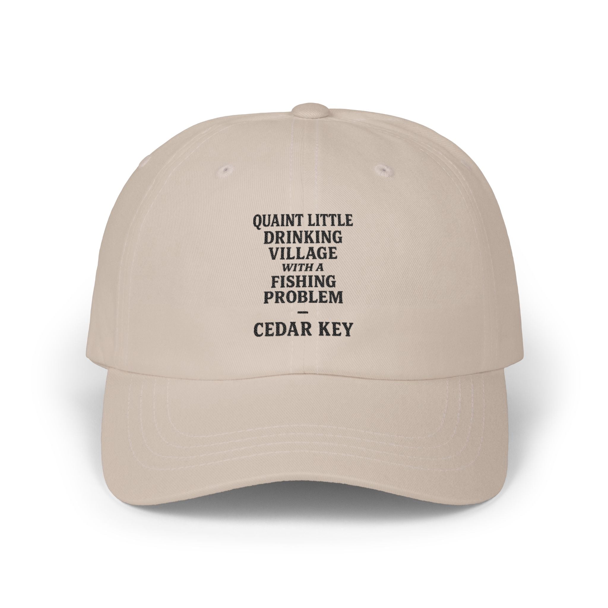 Quaint Drinking Village Fishing Problem Cap