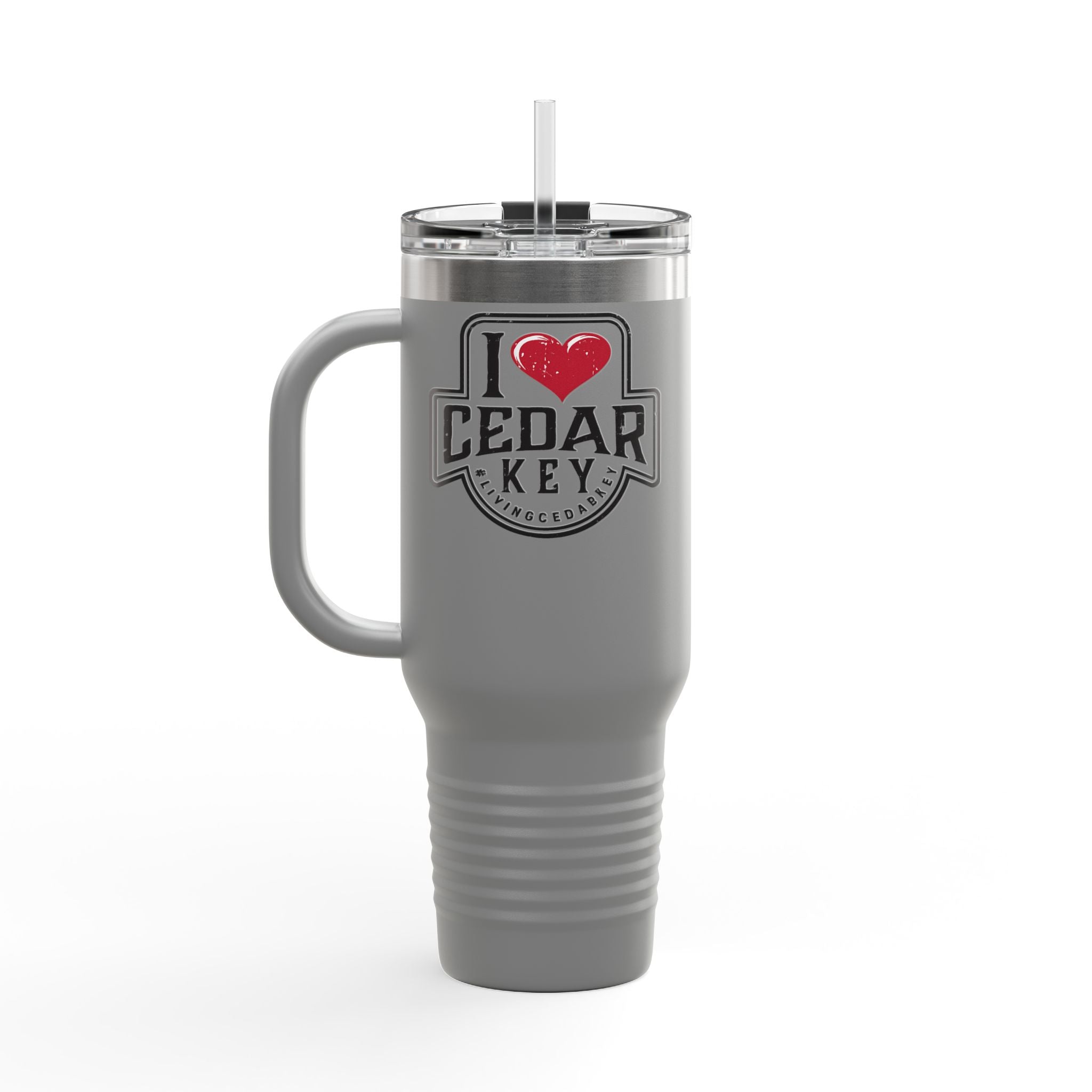 I Love Cedar Key Insulated Travel Mug | 40oz |