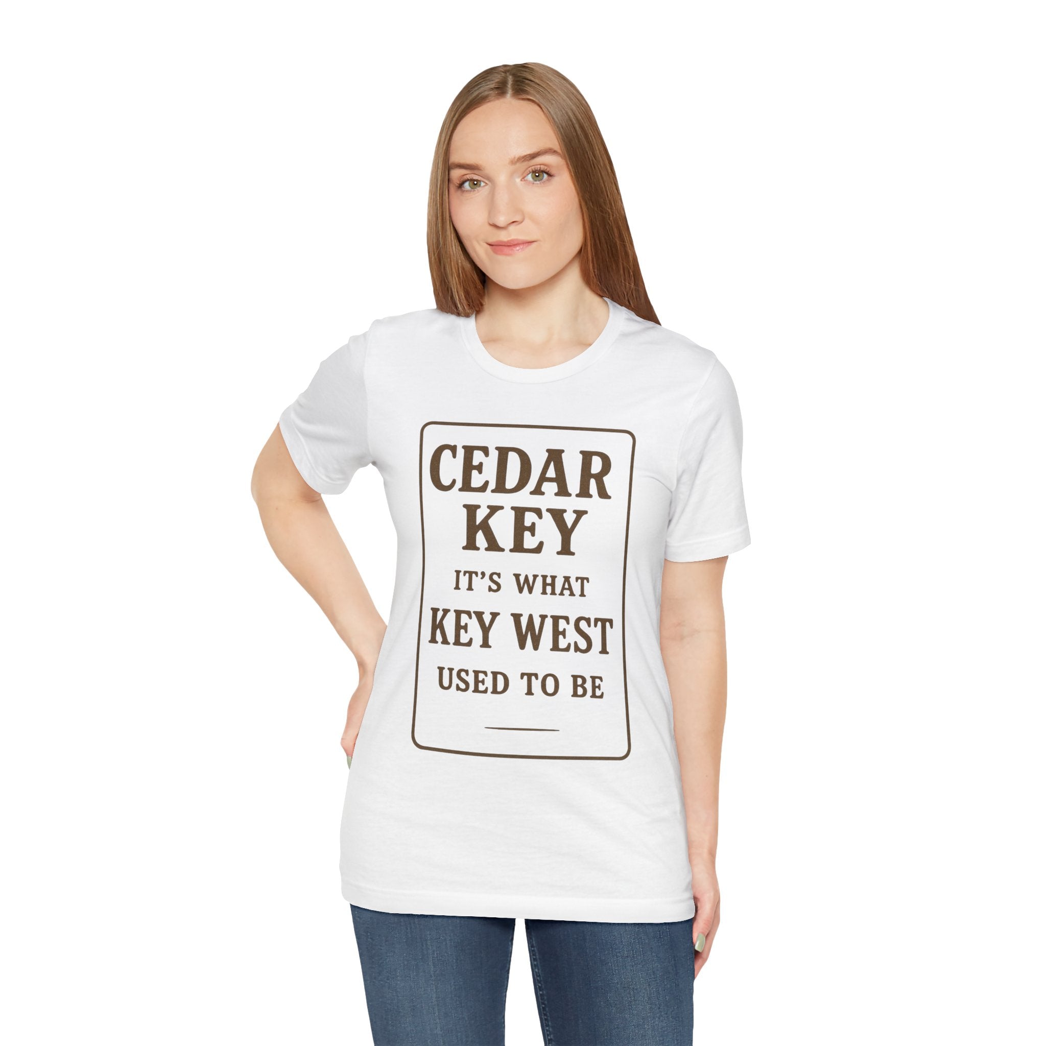 Cedar Key Graphic Tee, Unisex Shirt, Perfect for Beach Lovers, Vacation Souvenir, Casual Wear, Gift for Travelers