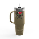 I Love Cedar Key Insulated Travel Mug | 40oz |