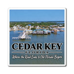 Cedar Key Stocking Stuffer Set | 2 Stickers + Magnet