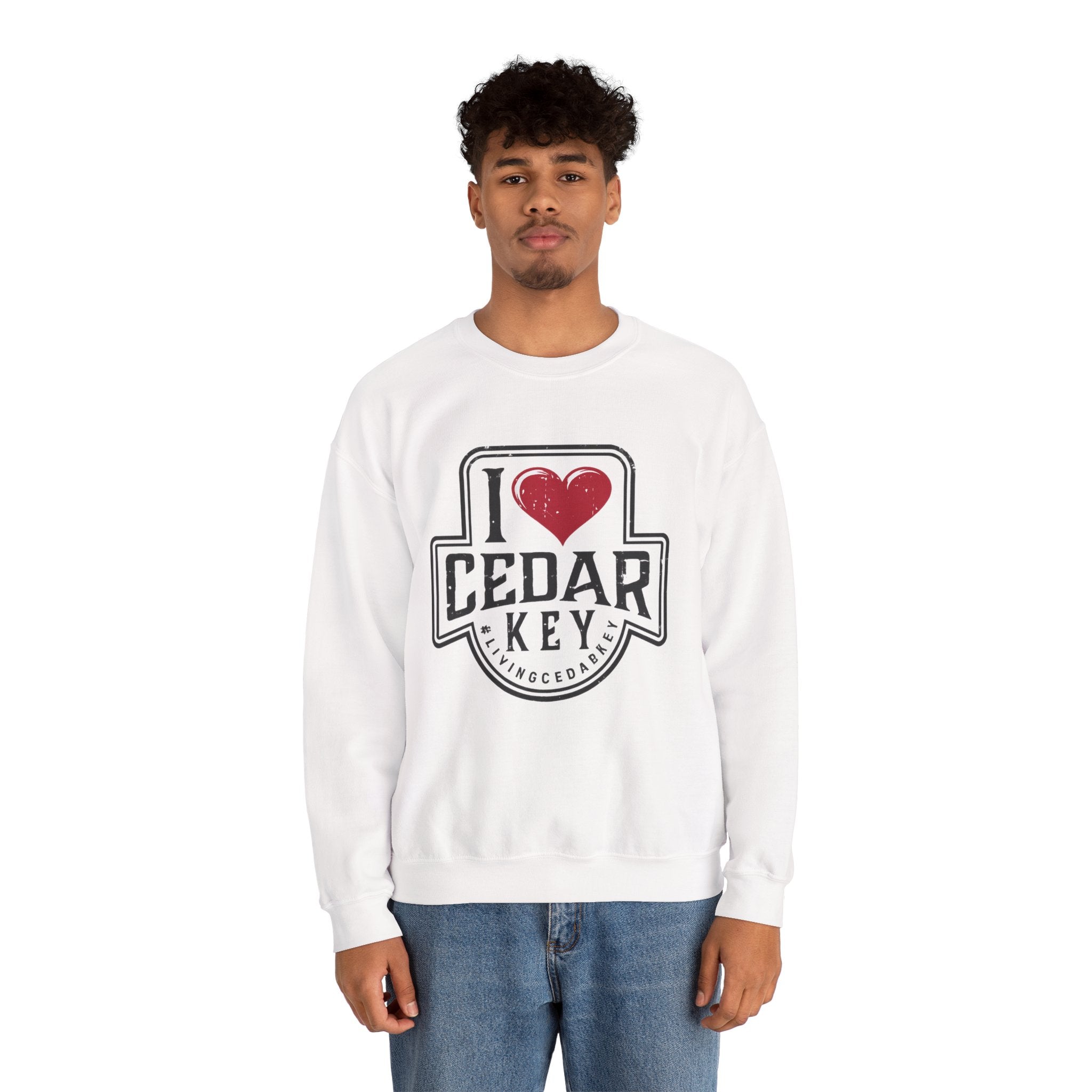 I Love Cedar Key Unisex Sweatshirt
