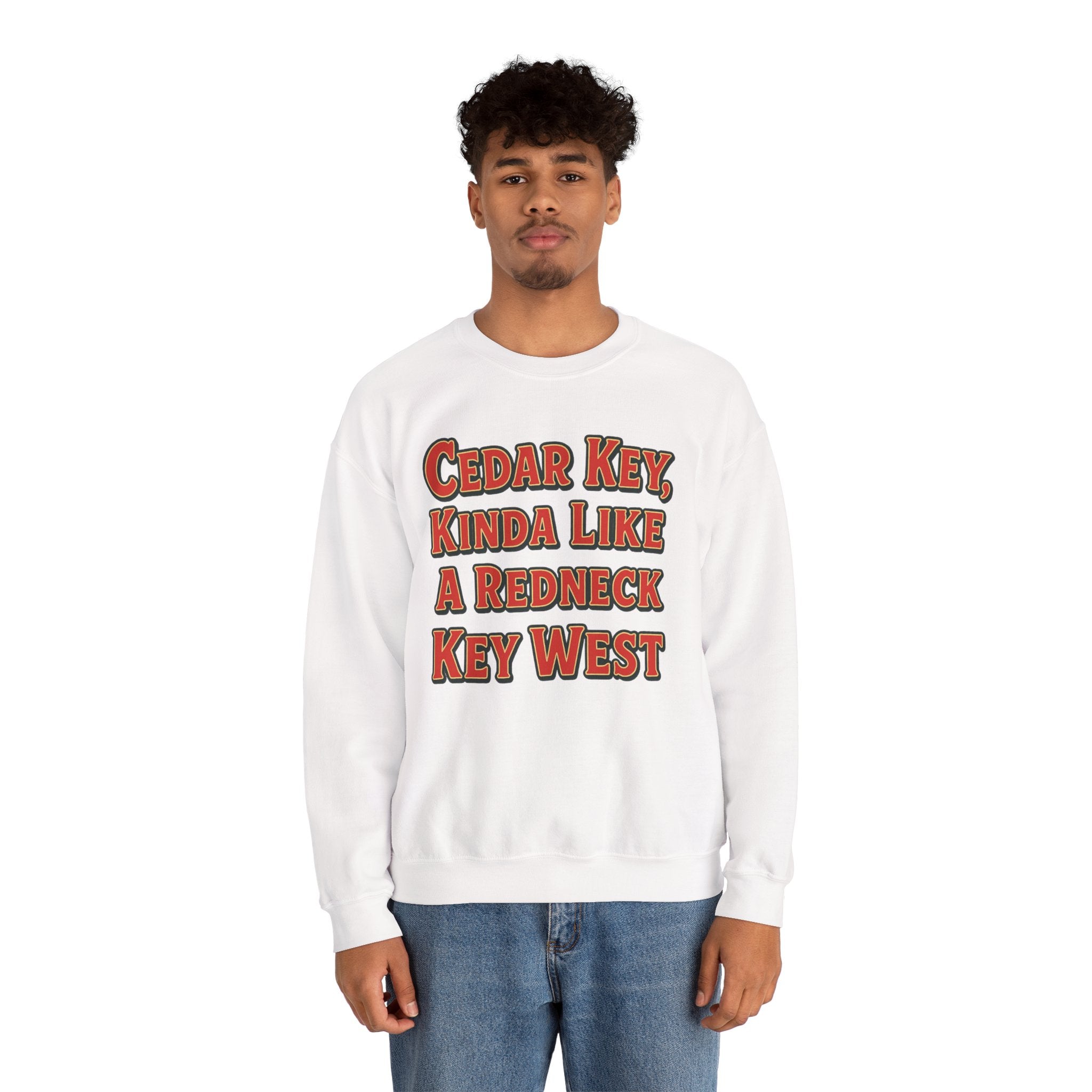 Cedar Key Redneck Vibes Crewneck Sweatshirt
