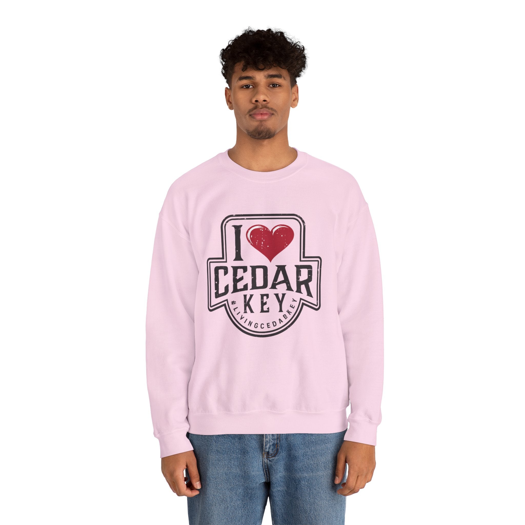 I Love Cedar Key Unisex Sweatshirt