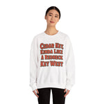 Cedar Key Redneck Vibes Crewneck Sweatshirt