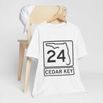 Cedar Key Route 24 Florida T-Shirt