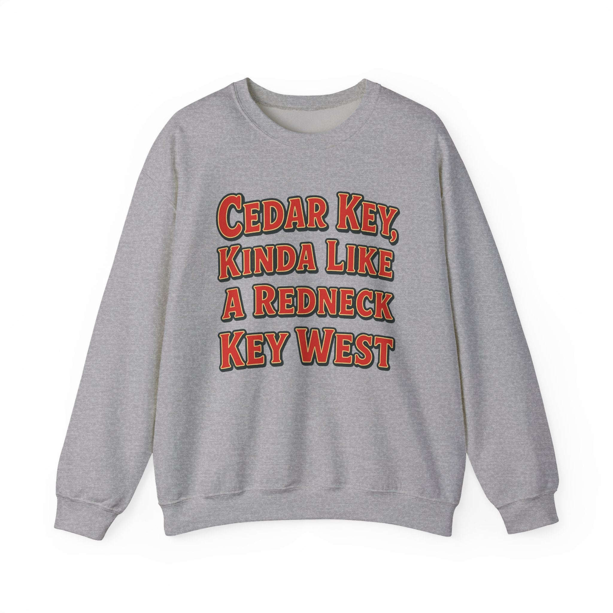 Cedar Key Redneck Vibes Crewneck Sweatshirt