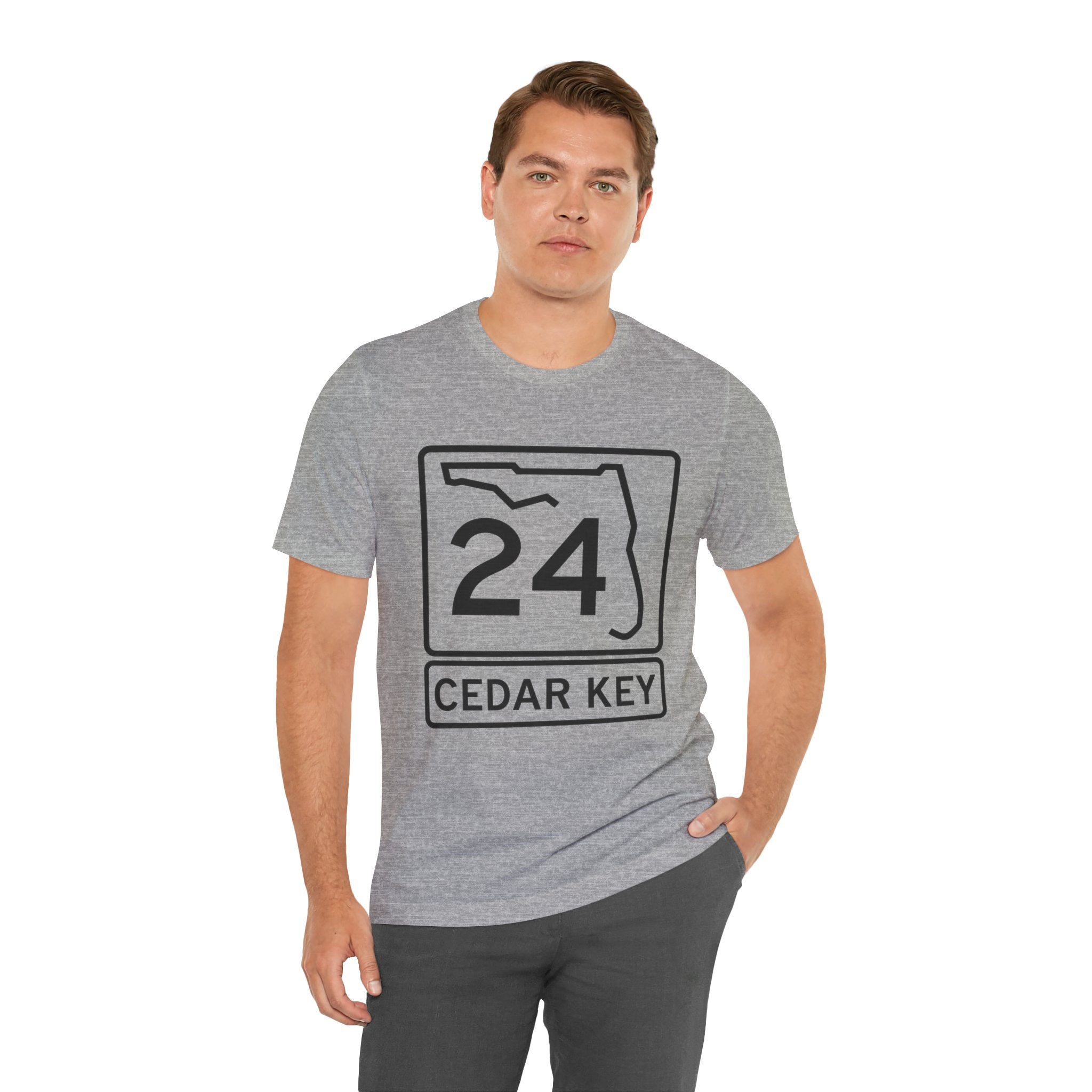 Cedar Key Route 24 Florida T-Shirt