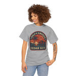 Cedar Key Gulf of America Retro Beach T‑Shirt