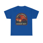 Cedar Key Gulf of America Retro Beach T‑Shirt